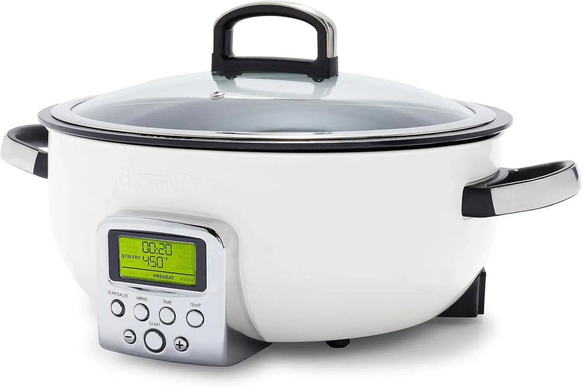 Lave-vaisselle, 5,6 L, GreenPan Elite 5,6L Cuisinière Électrique Intelligente, Affichage LED