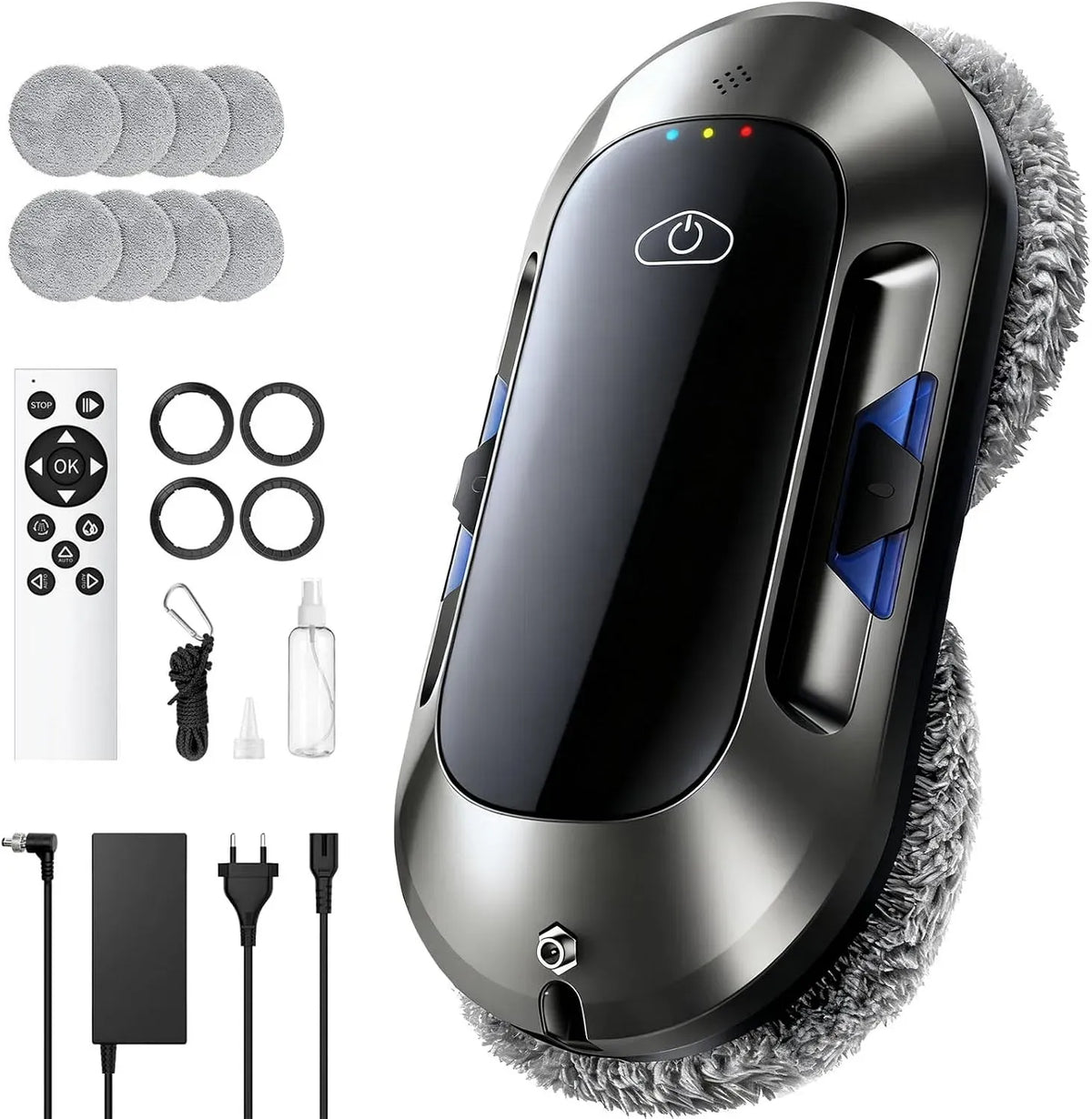 W23D Robot, silencieux, 3 Modes, pour Un Entretien Efficace des Vitres