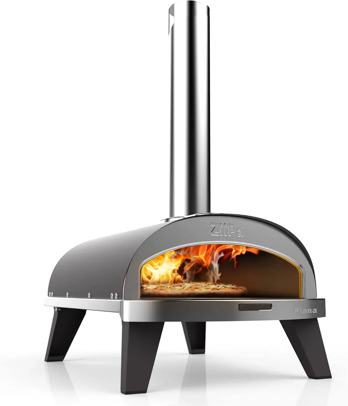 Four électrique à pizza, extérieur, Plaque Tournante Pour Une Cuisson 360°