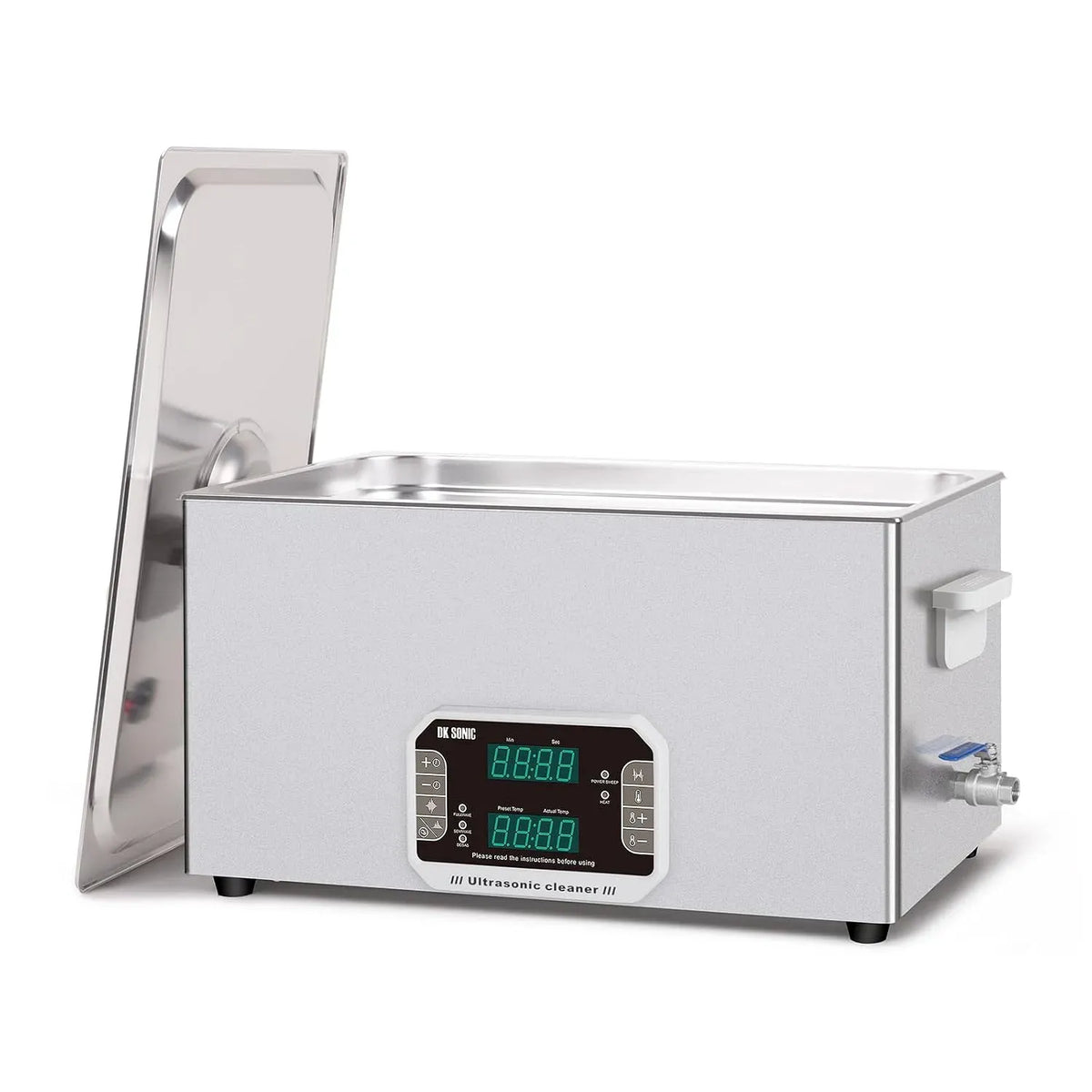 Radiateur électrique, 22 L, 480 W, tactile, minuteur, application, DK SONIC Nettoyeur à Ultrasons 22L, Multi-Applications Pour Moteurs De Moto