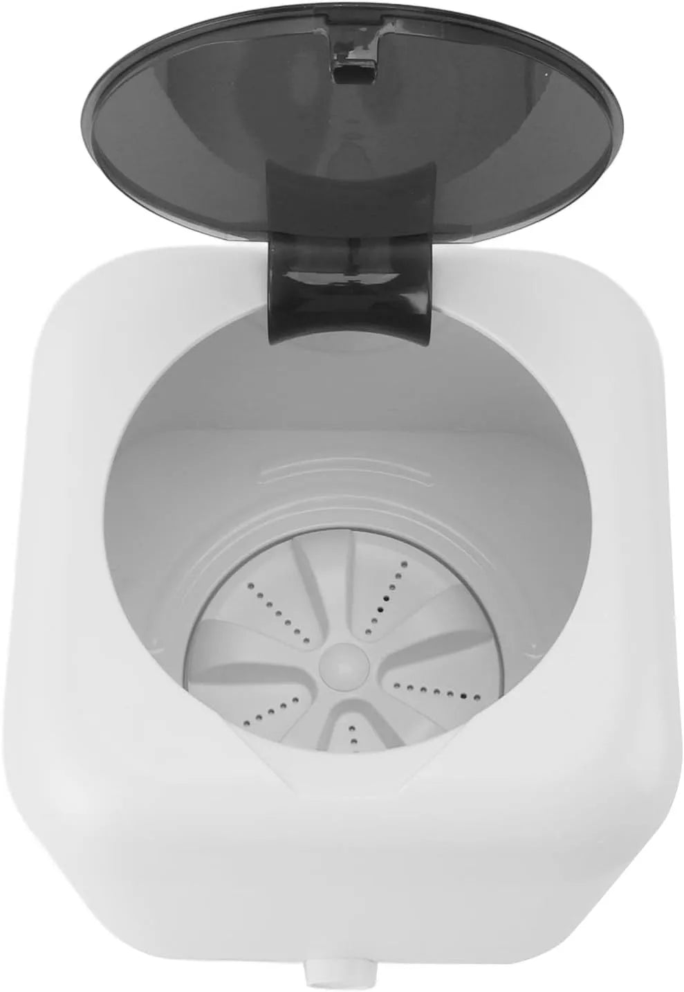 Lave-linge, 5 L, portable, blanc, 3 Options de Synchronisation pour Sous-Vêtements, WHITE
