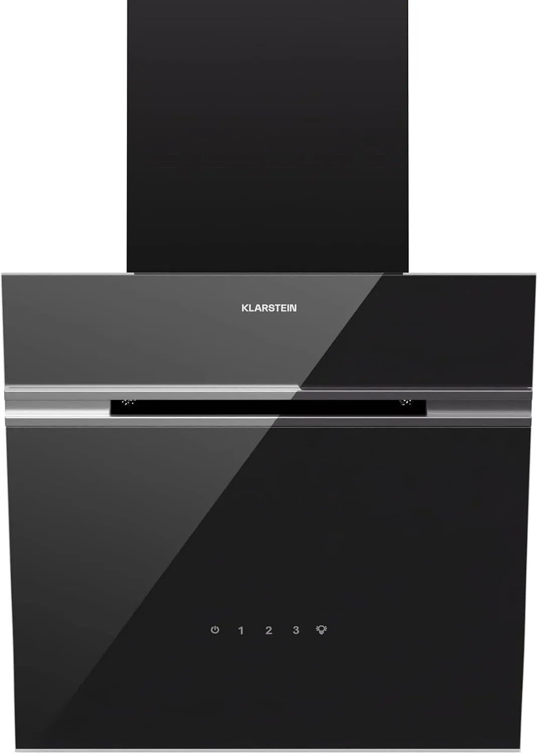 Klarstein Hotte aspirante, 39, 8 x 114 x 37, 6 cm, 230 W, 570 m3/h, 54 dB, classe énergétique A, hotte de cuisine, 3 vitesses, LED, Hotte Décorative