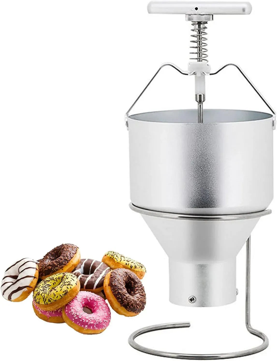 Machine à donuts, machine à beignets, acier inoxydable, 6 épaisseurs de réglage