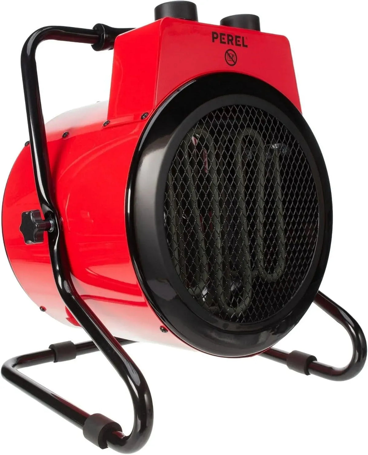 Radiateur électrique, 3000 W, portable, thermostat, thermostat et fonction air frais, IP24, 2 niveaux de chaleur