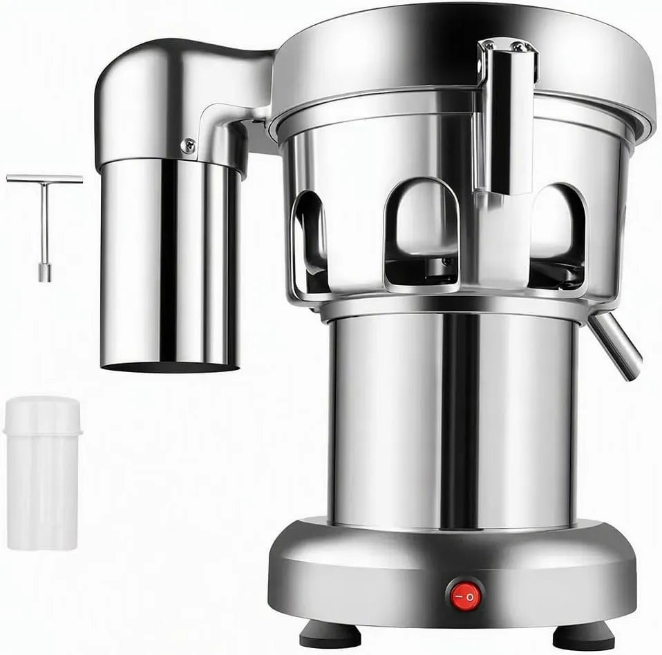 Extracteur de jus, professionnel, commerce, 2800 tr/min, capacité 80-100 kg/h