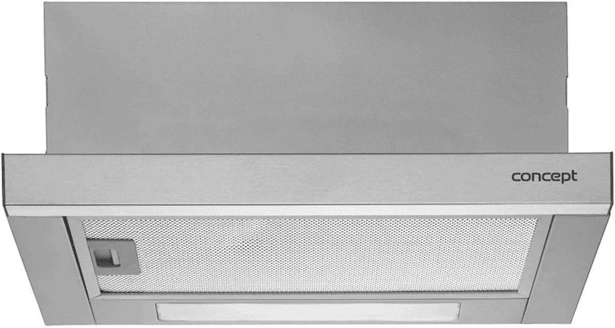 Concept OPV3150 Hotte aspirante, 50 cm, hotte de cuisine, Concept OPV3150 Hotte de cuisine télescopique extensible 50 cm réglage mécanique