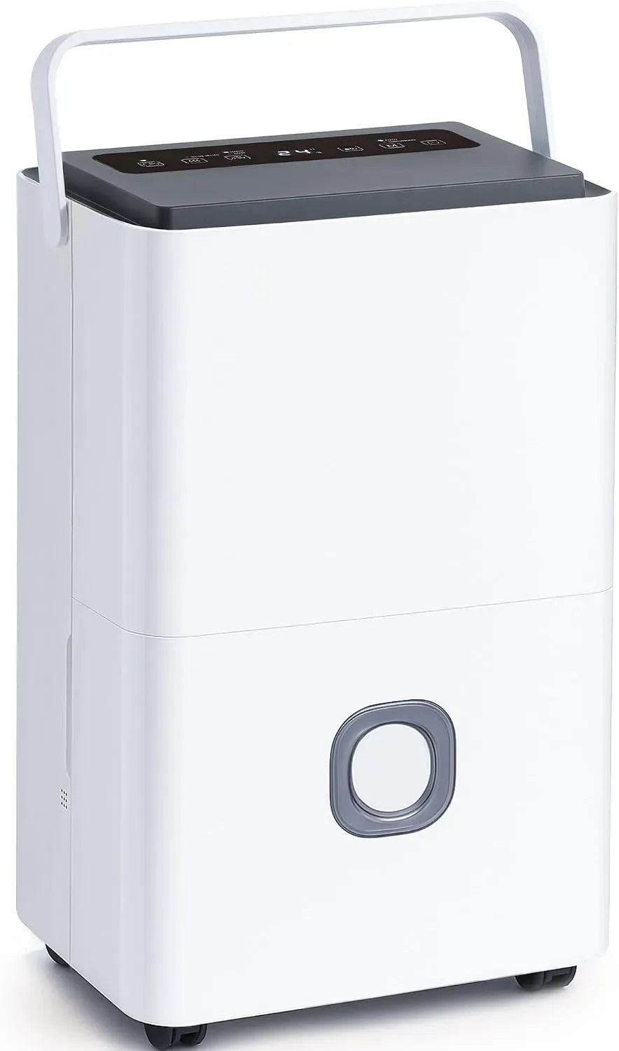 Déshumidificateur 65L/Jour 24H, 4.5 L, portable, minuteur, grand réservoir, professionnel, Compact Réservoir de 4