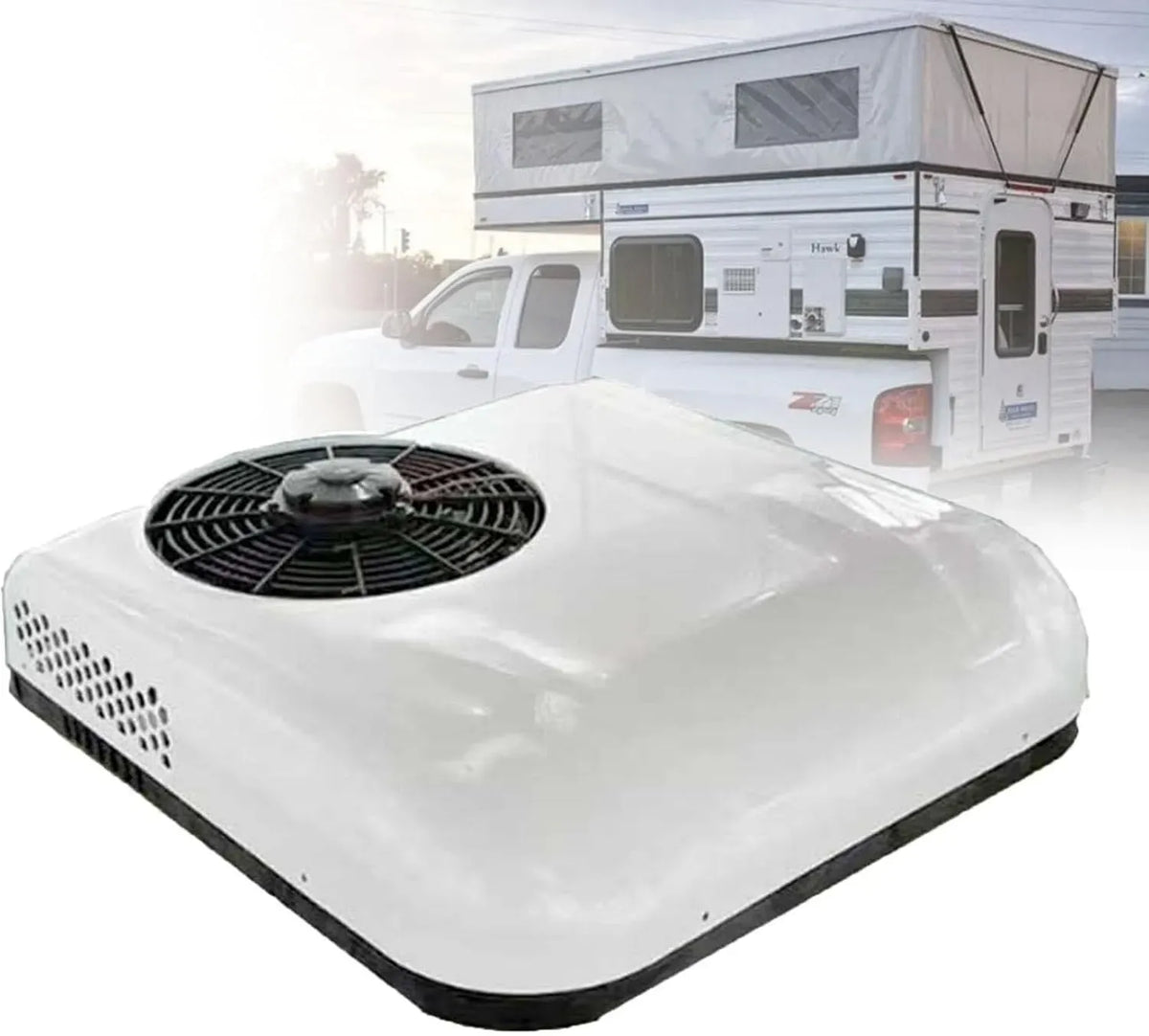 Climatiseur 12v/24v, 12 V, camping, 2 zones de température