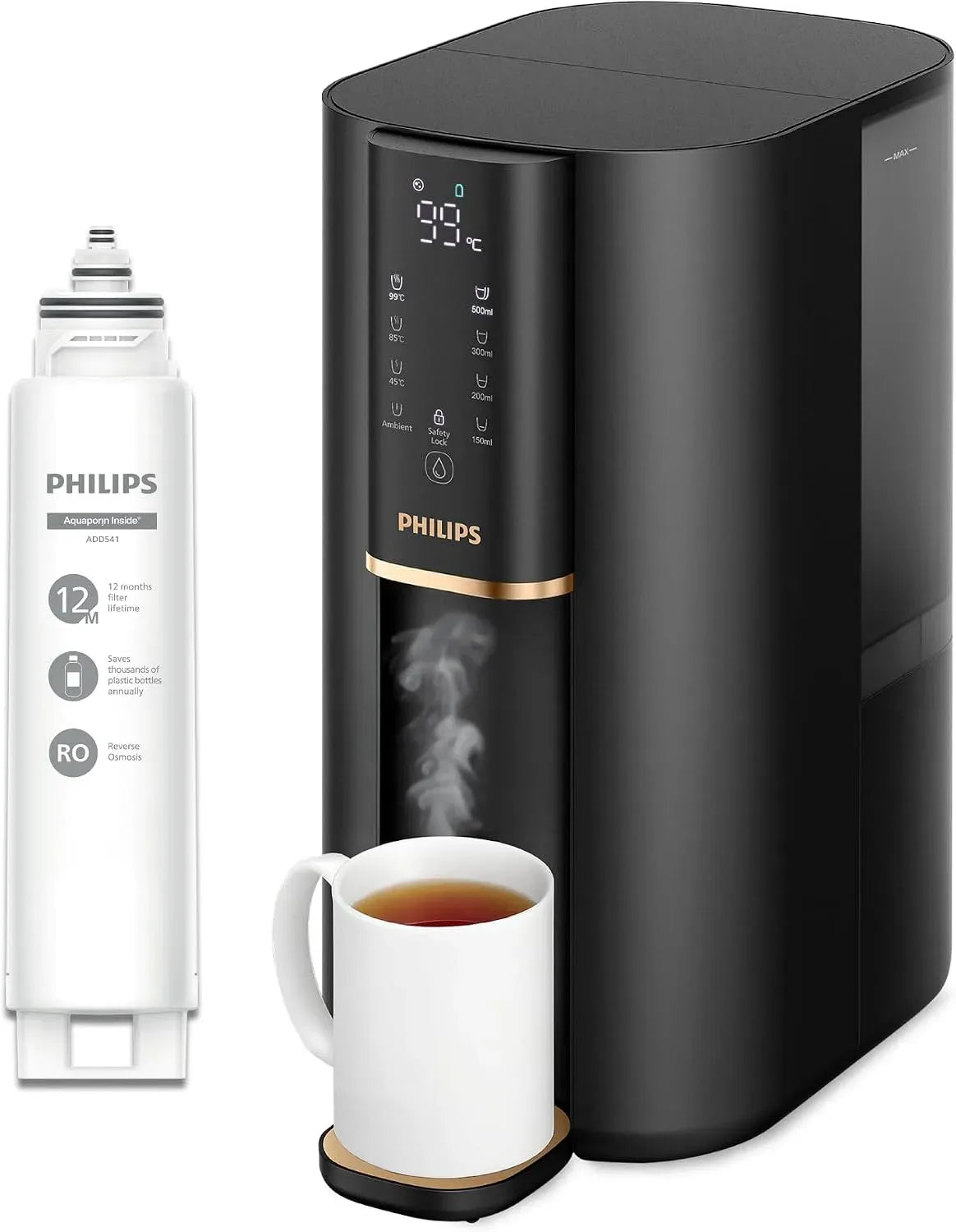 Philips RO 6 6-en-1 Distributeur, 2000 L, dalle IPS