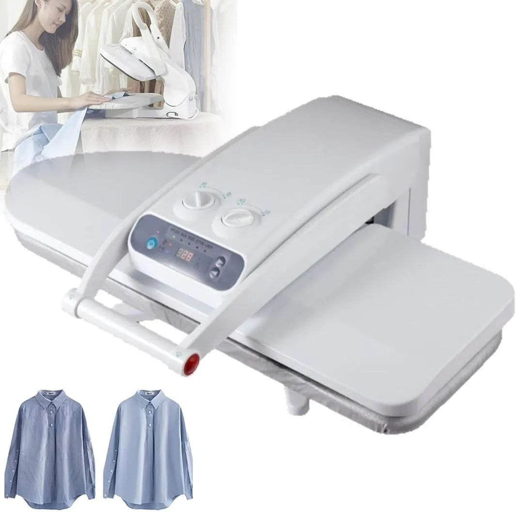 Support, Presse, presse à repasser vapeur, industriel, professionnel, pour Linge D'Hôtel