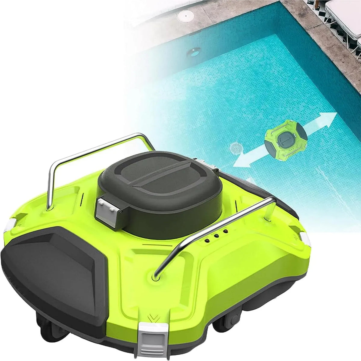 Aspirateur, appareil électrique d'aspiration, robot nettoyeur de piscine, RayGenius Aspirateur De Piscine Automatique