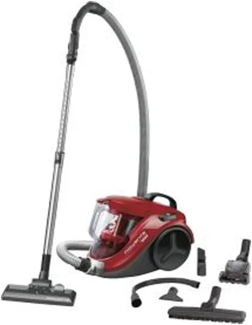 Rowenta RO3798EA Aspirateur, 750 W, rouge, appareil électrique d'aspiration, Aspirateur traineau Compact Power Cyclonic 750W