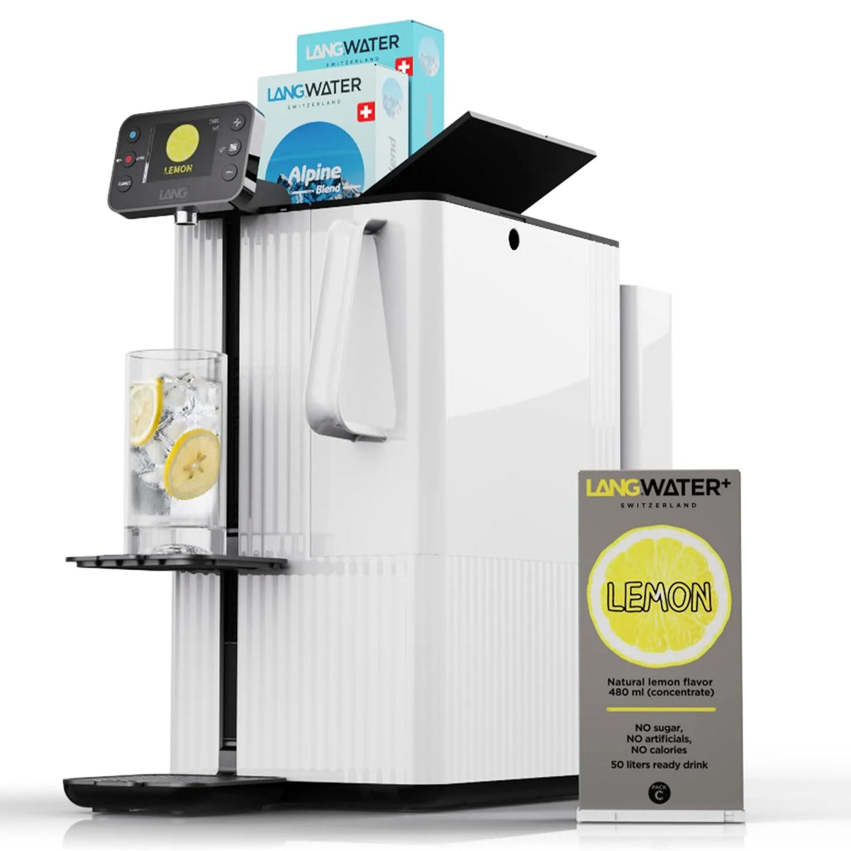 Purificateur d'Eau par Osmose Inverse équipé de Minéraux et Arôme