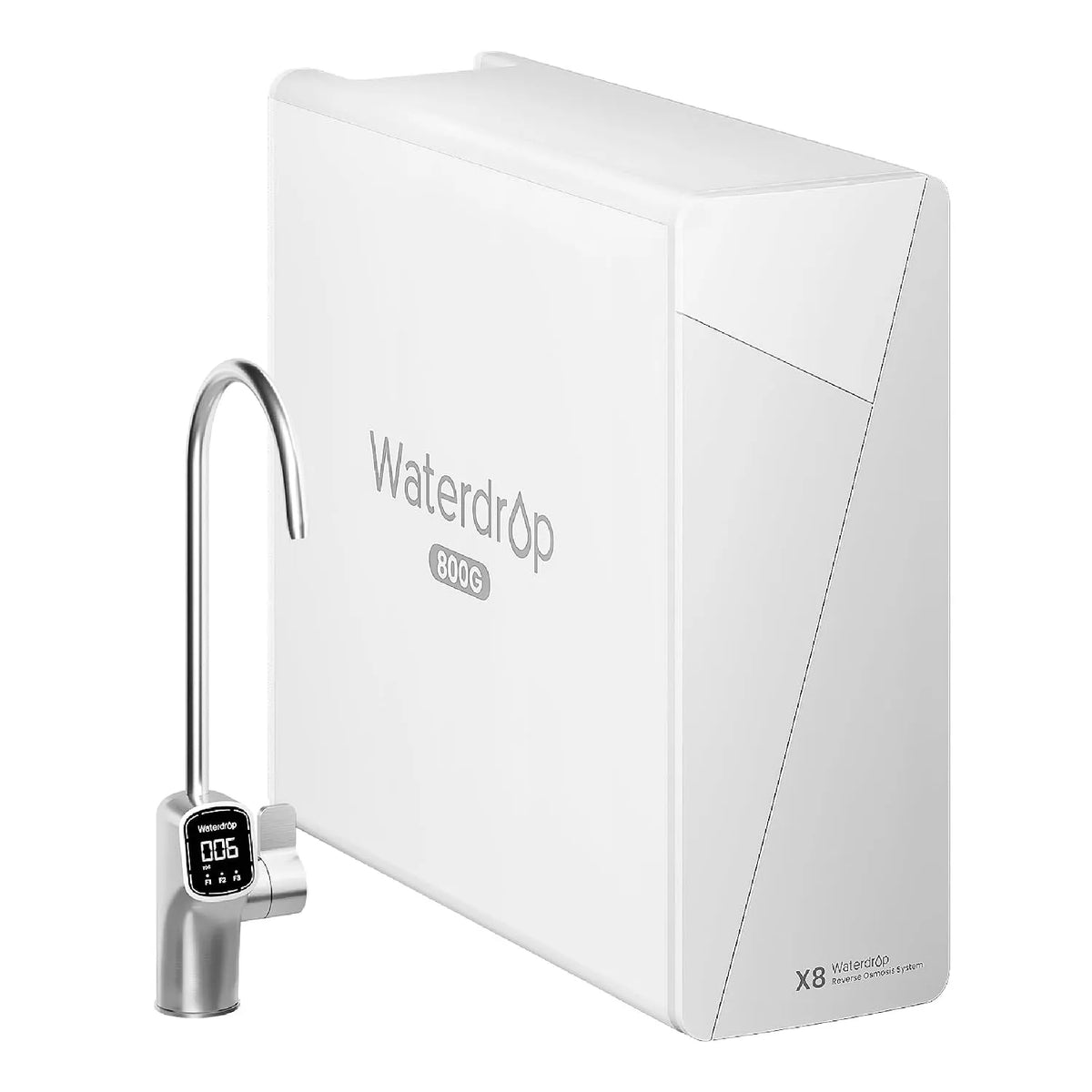 800 GPD, Waterdrop X8 Système d'Osmose Inverse sans Réservoir