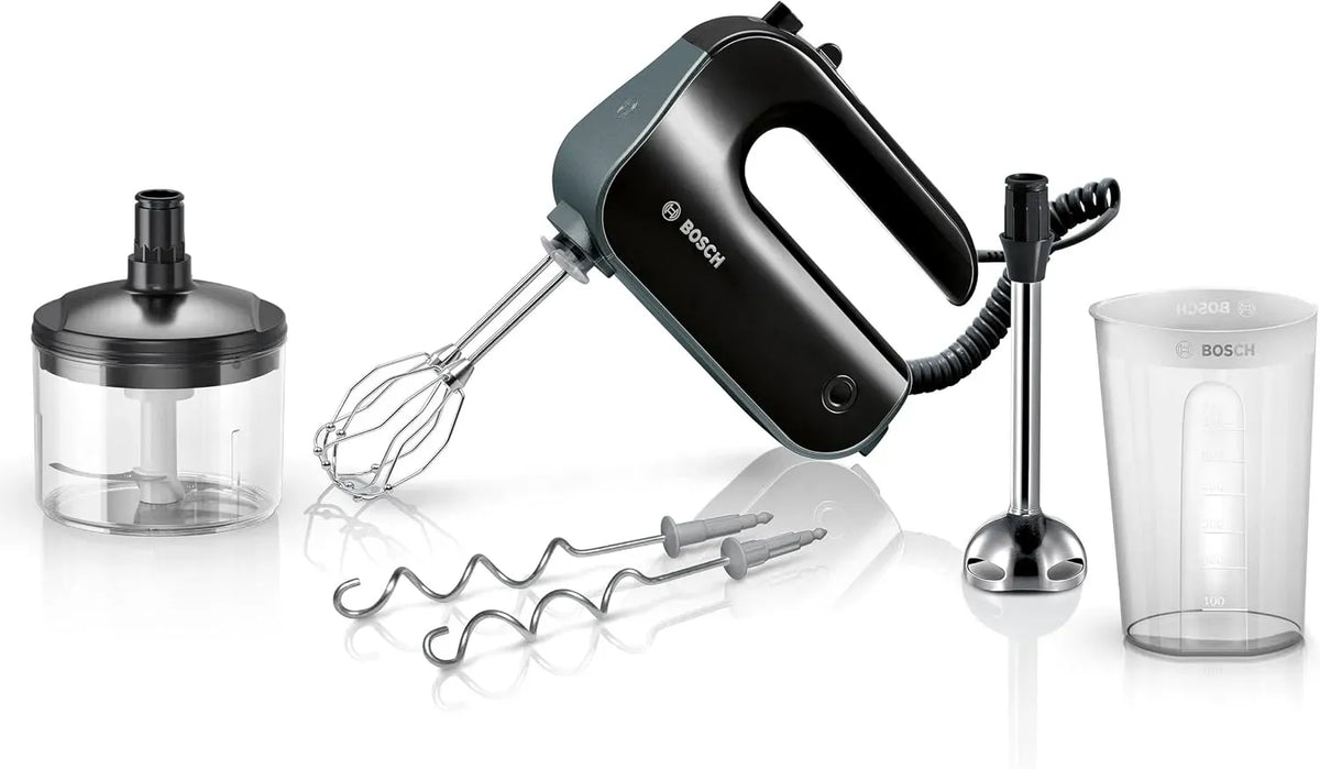 Bosch MFQ4980B 2 fouets inox innovants avec microbilles, Batteur