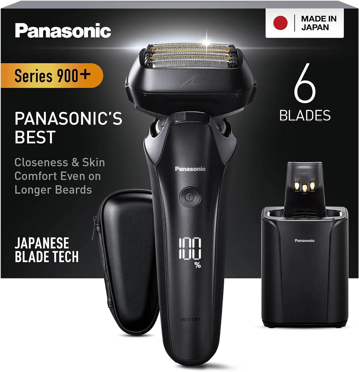 Panasonic ES-LS9A-K803 Capteur, Rasoir, pour Hommes