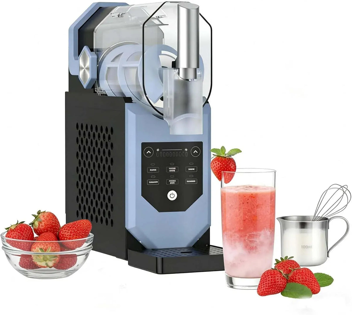 Machine À Granit, 2 L, 5 programmes, tactile, écran LCD, professionnel, bois