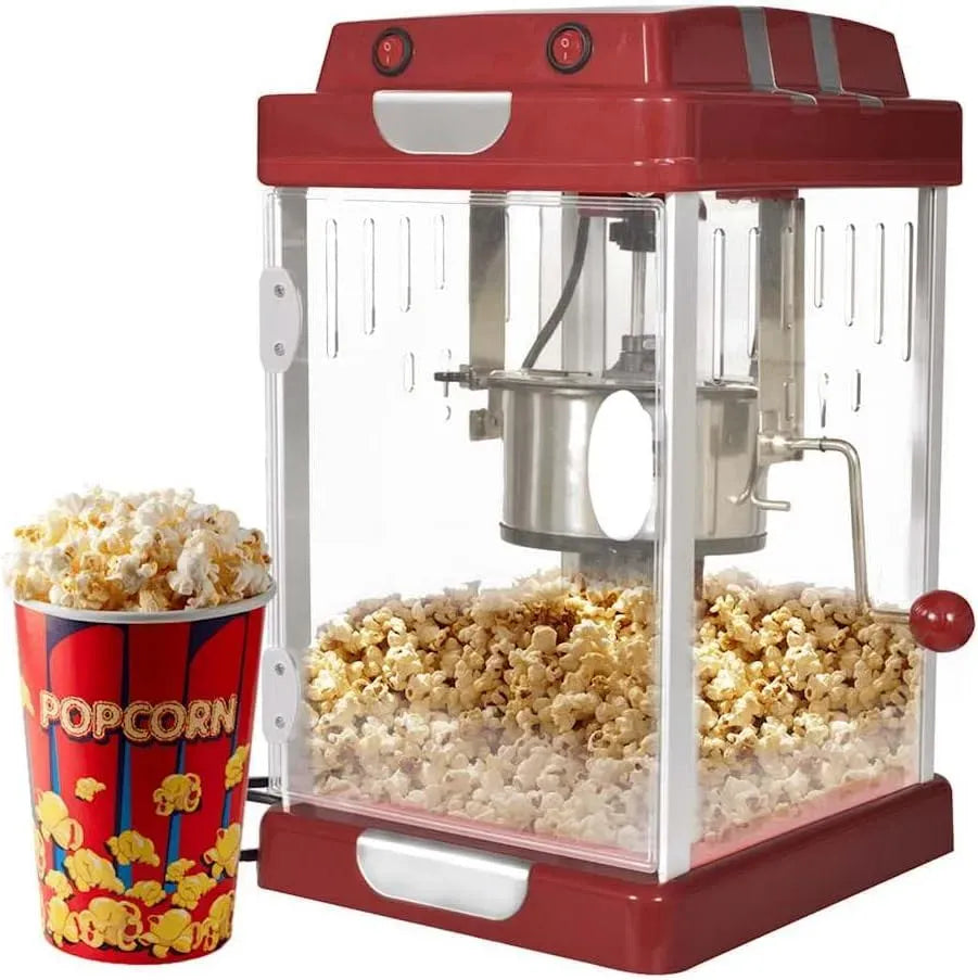 Machine à Pop-Corn, 3.7 kg, rouge, Générique Machine à Pop-Corn 2,5 oz