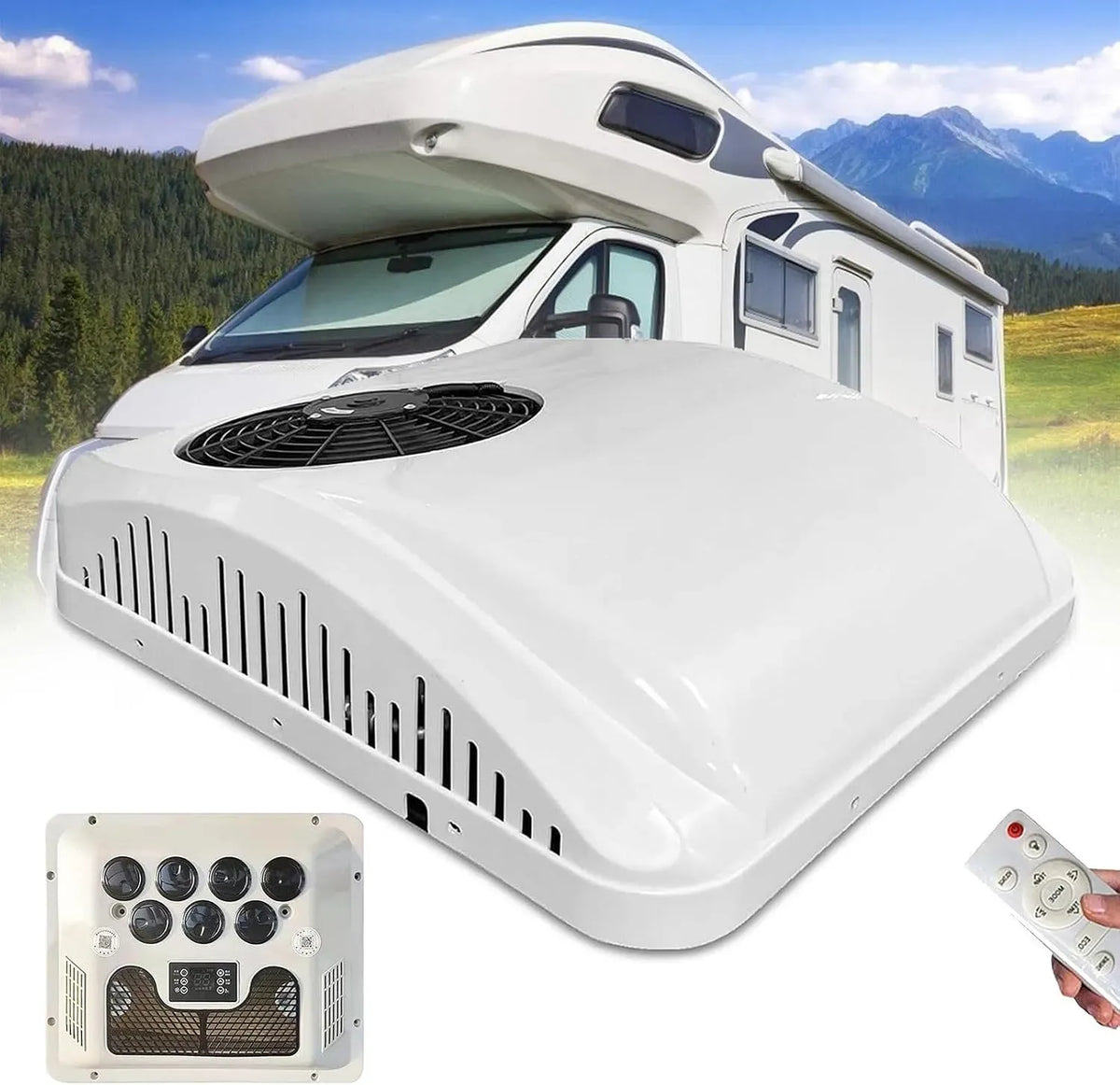 Climatiseur 12V/24V/48V/72V/96V/115V/220V, 12 V, camping
