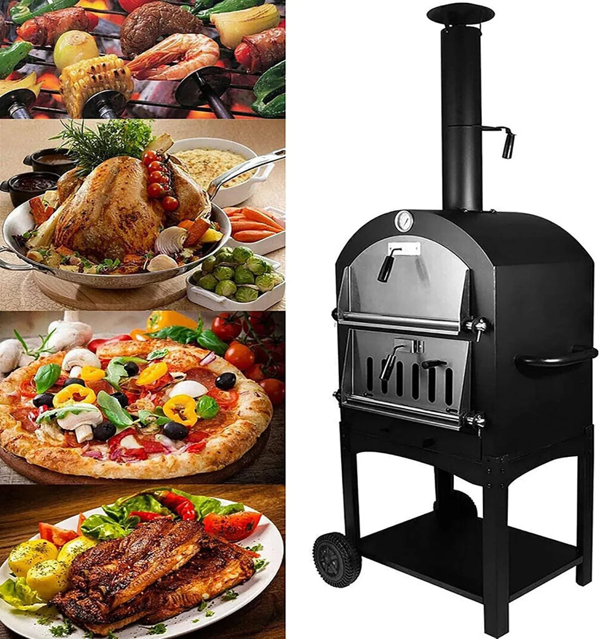 Four électrique à pizza, portable, extérieur, camping, les terrains de camping et les parcs