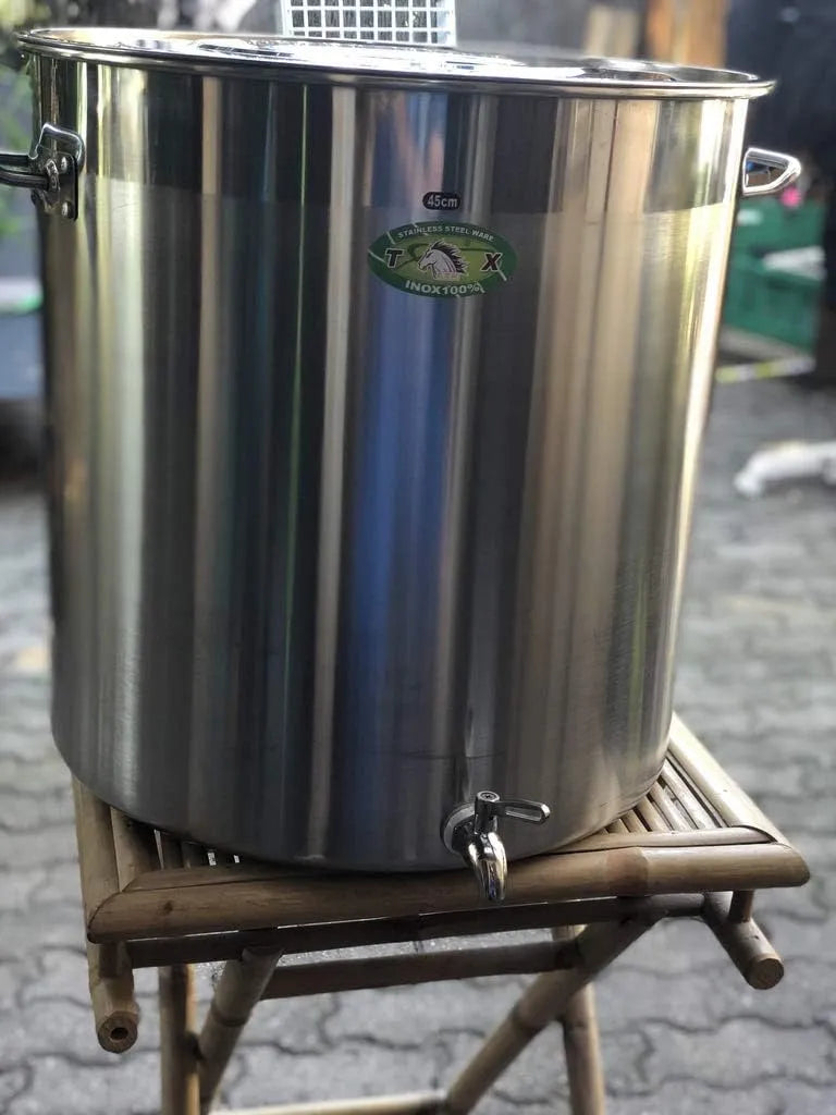 Robinet de cuisine, 30 L, professionnel, acier inoxydable