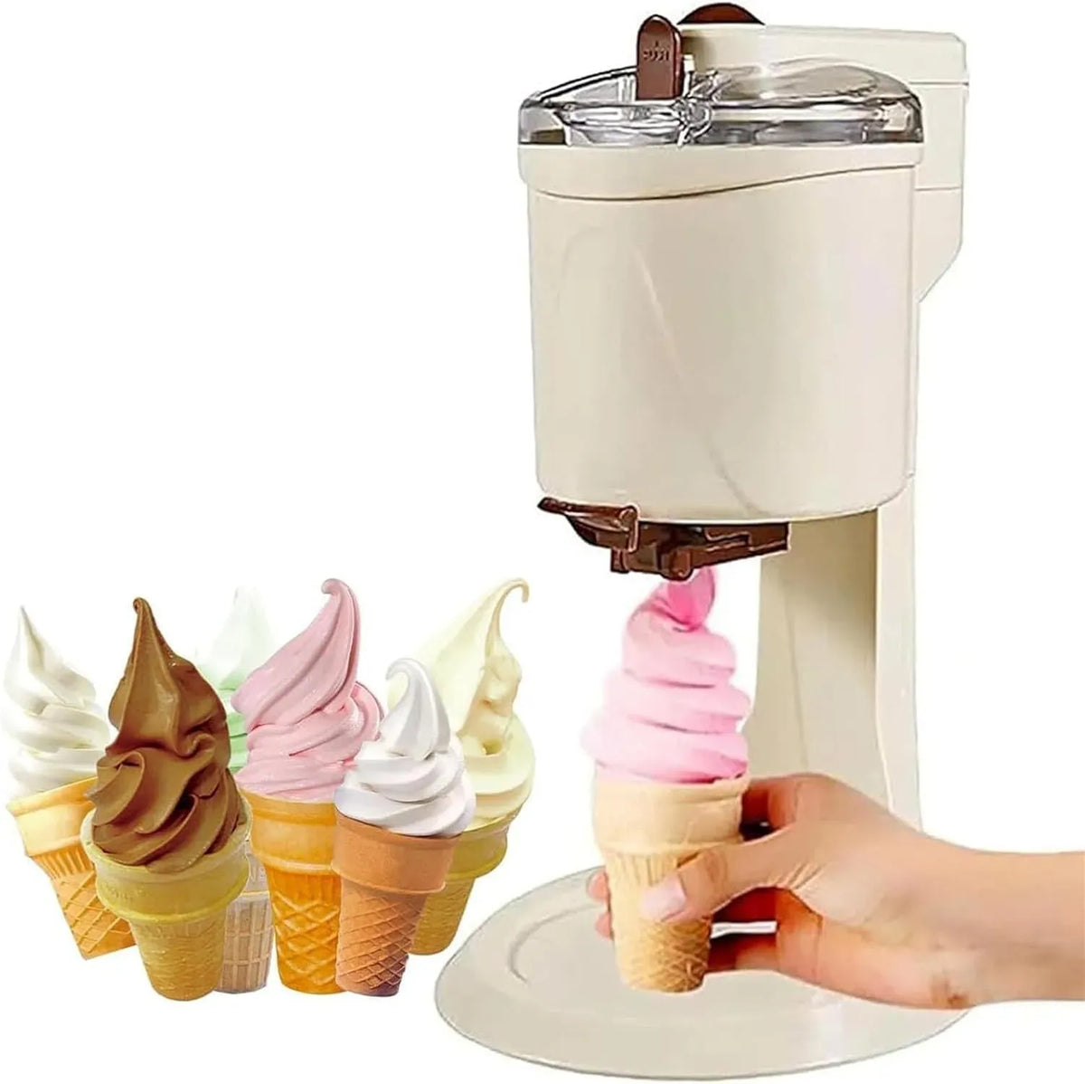 Blender, portable, mixeur électrique, machine à glace et sorbet, Machine à crème glacée Molle