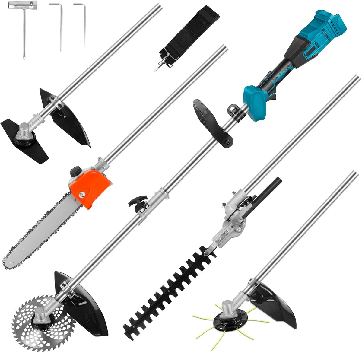 Makita 1Outil Batterie, 18 V, 4 en Multifonction Compatible avec Batterie 18v