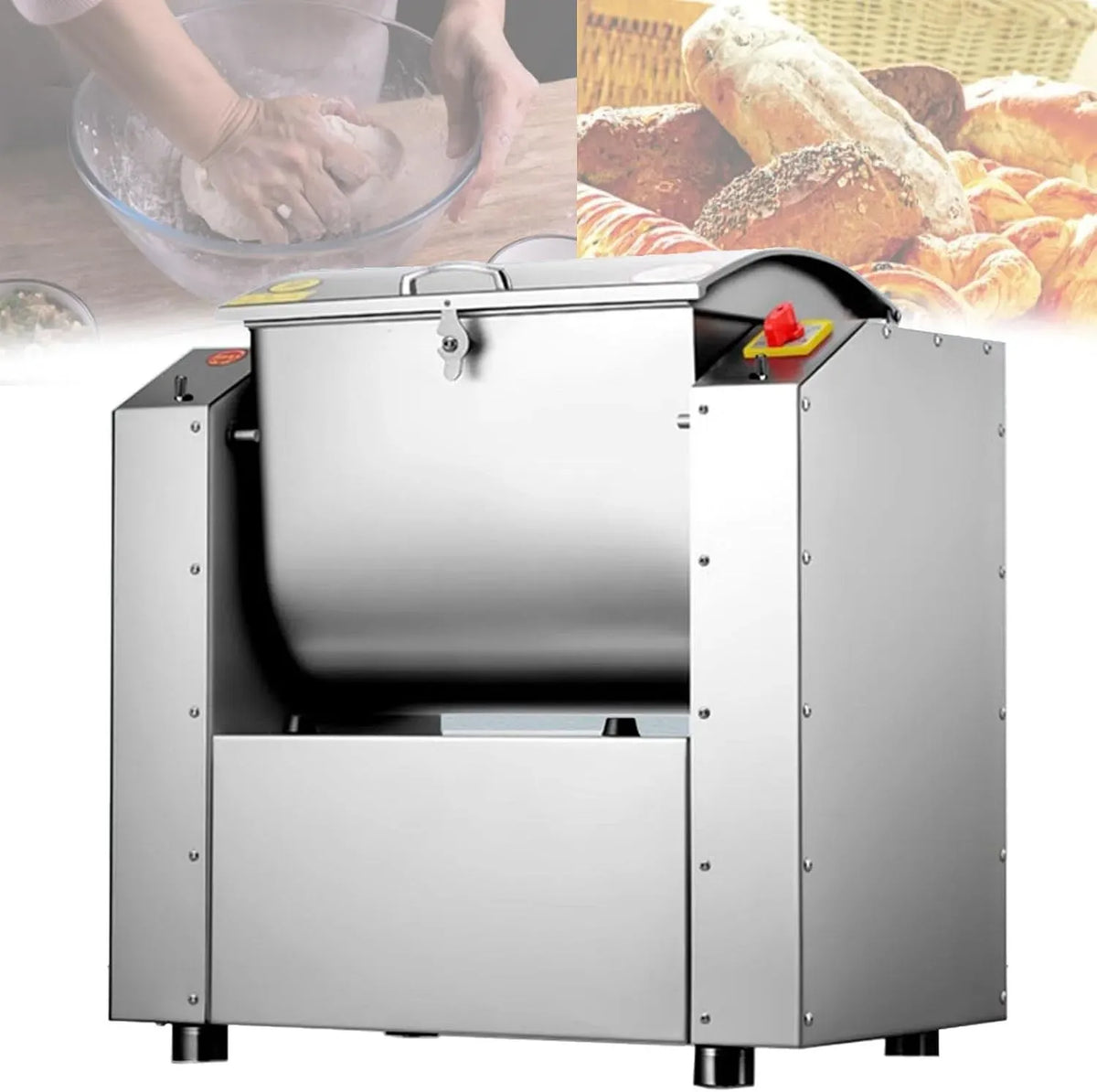 Robot de cuisine, professionnel, Machine à pétrir la pâte à Pain 30 kg/h