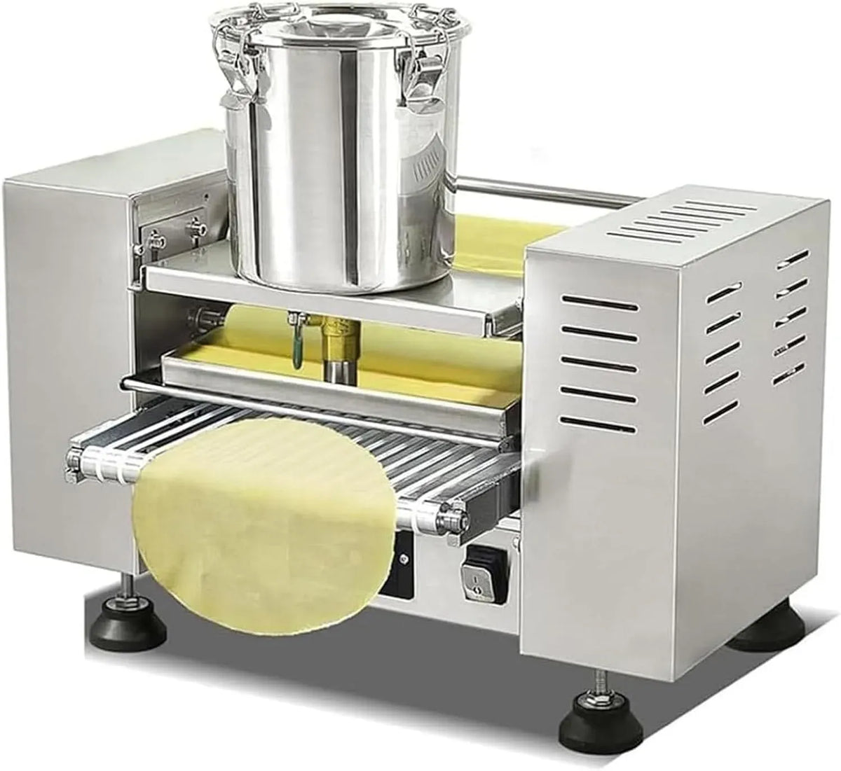 8in Machine à crêpes, 23 cm, 1,2 mm, professionnel, pour gâteaux Mille-Feuilles