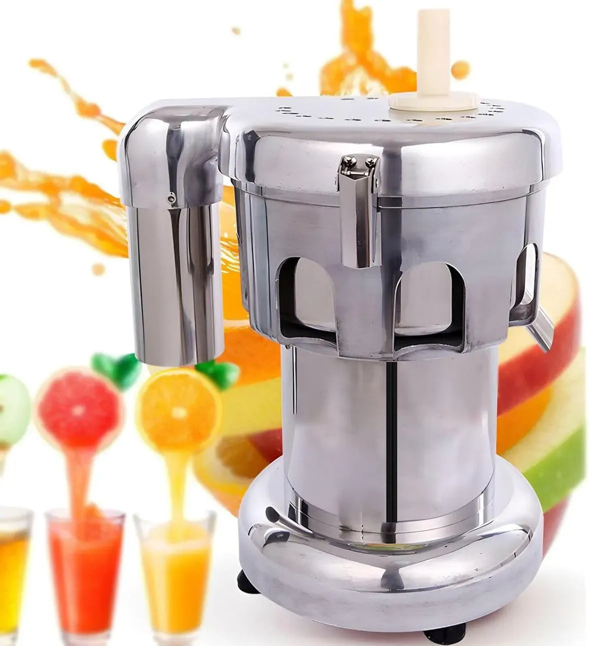 Extracteur de jus W/550, 370 W, 550 W, professionnel, acier inoxydable, Capacité De Jus : 80-100 Kg/H / 100-120 Kg/H A