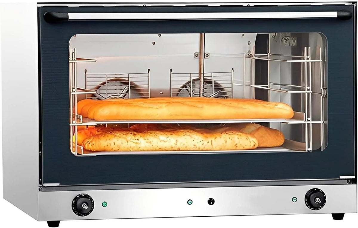 Four électrique, 60x40 cm, pâtisserie, industriel, professionnel, MBH, MBH - Four à convection industriel électrique 60x40 pour l'hôtellerie et la