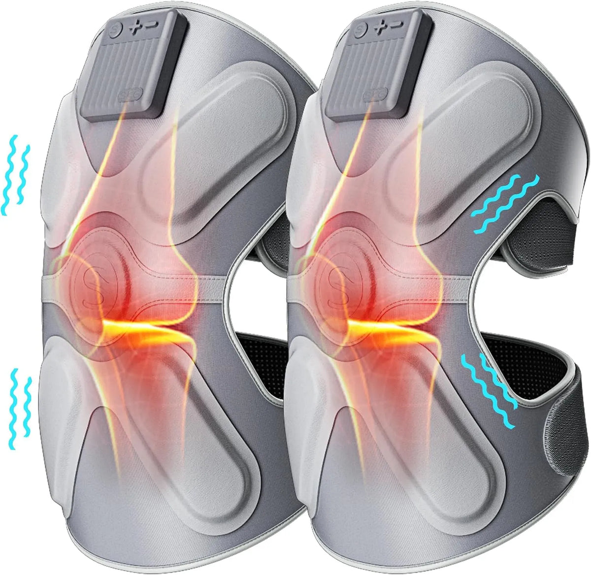 Masseur, PRO, Portable, Masseur de genou vibrant SKG équipé de masseur de jambe thermique W3 PRO masseur de genou Portable