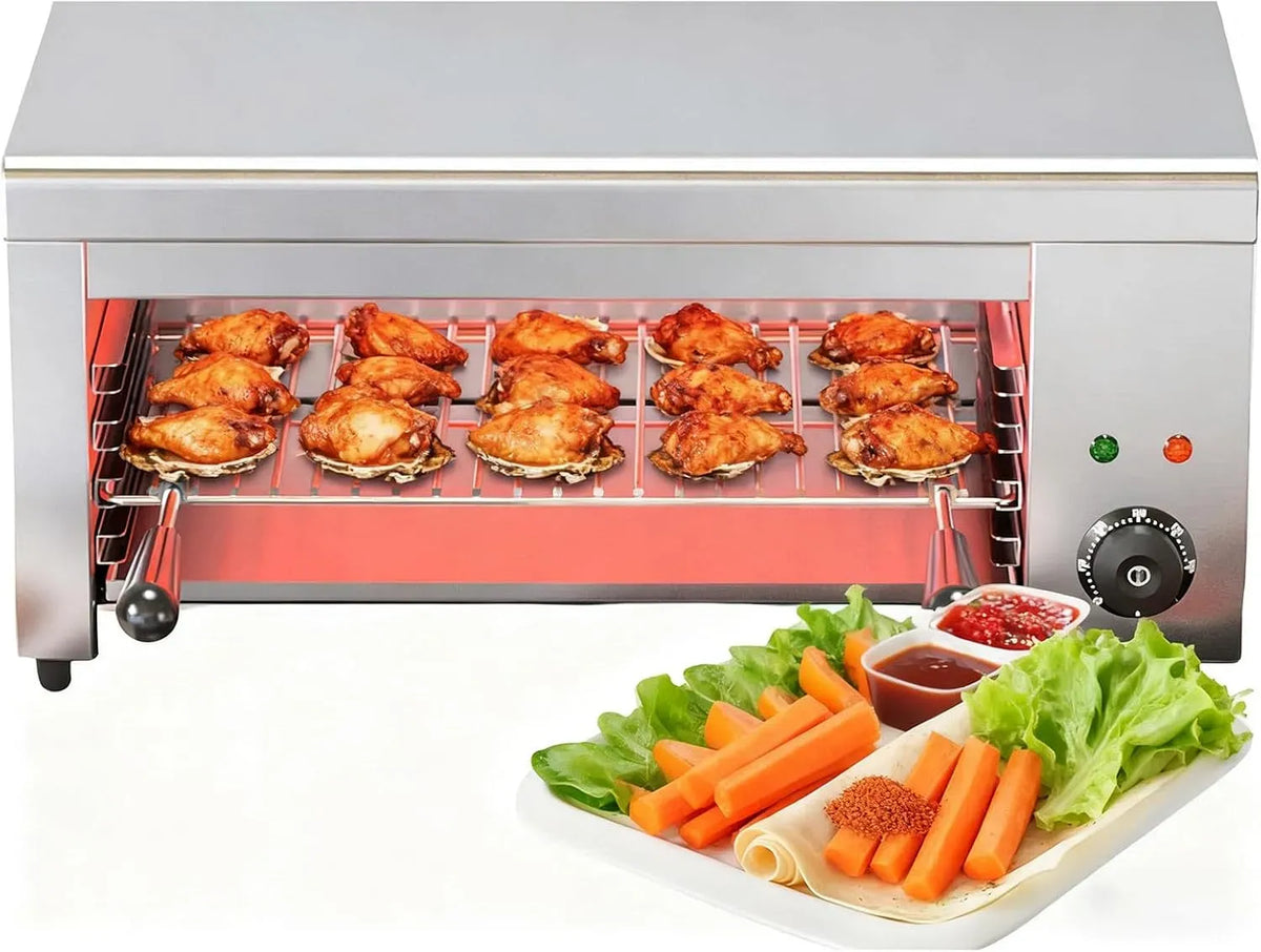 Grille-pain, Grill de Comptoir Électrique Raclette Fondue 122-572°F, 2000 W, Grill Fondue pour Sandwiches au Fromage Fondu Steaks