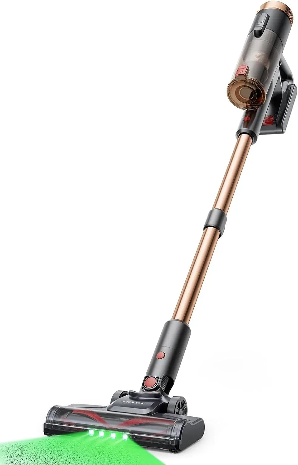 Aspirateur 40Mins, 450 W, appareil électrique d'aspiration, Proscenic Aspirateur Balai sans Fil