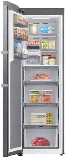 Samsung RZ70H32KETEF Congélateur, 323 L, acier inoxydable, armoire congélateur, Congélateur Armoire Samsung 323L Look Inox - RZ70H32KETEF
