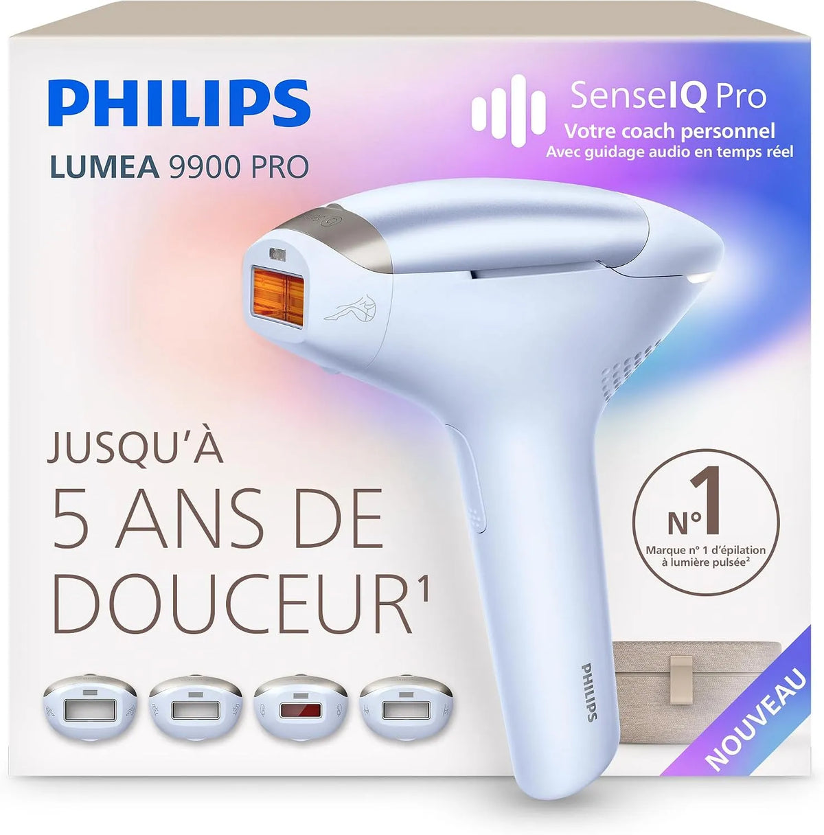 Philips BRC343/00 Accessoire pour appareil, dalle IPS, transport d'insuline et de médicaments, Lumea 9900 Pro Épilateur à lumière pulsée
