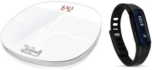 160kg/100g FITNESS PACK, Connecté + Bracelet, 160 kg