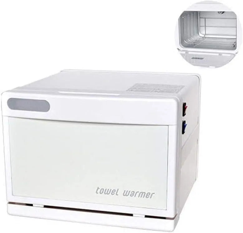 2-en-1 Stérilisateur, Armoire, appareil électrique de stérilisation, armoire UV de nettoyage et désinfection, décoration de salon, blanc, Mini